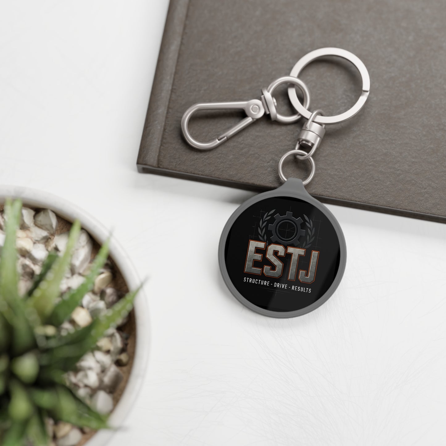 ESTJ Keyring Tag