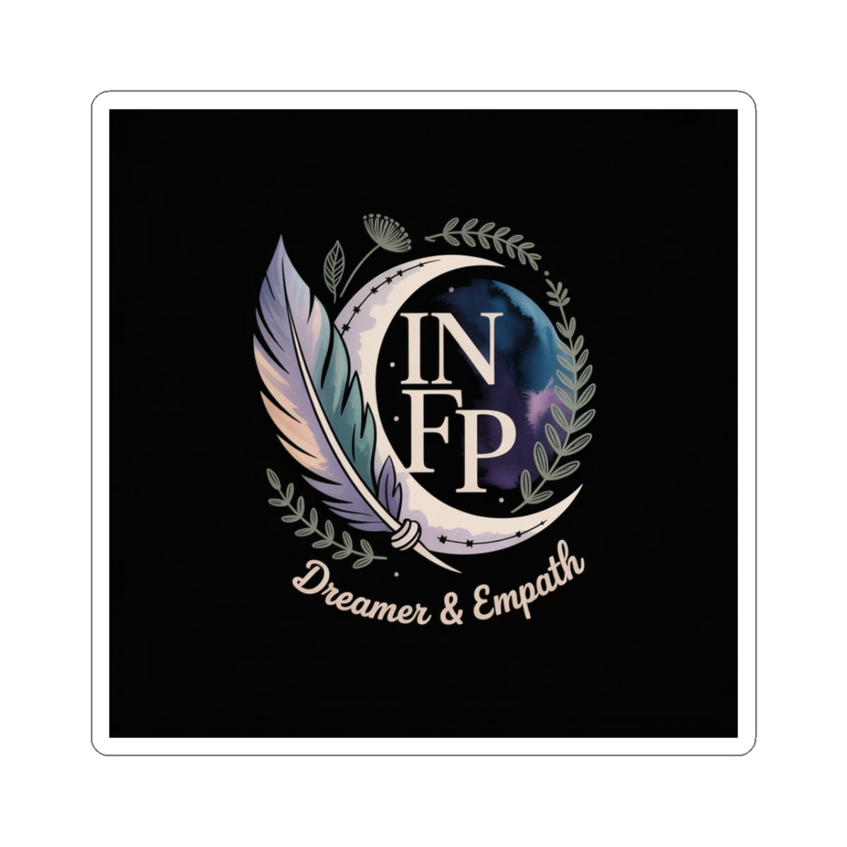 INFP kiss-cut sticker