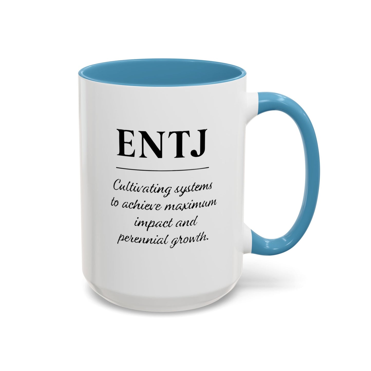 ENTJ Accent Coffee Mug - 15oz
