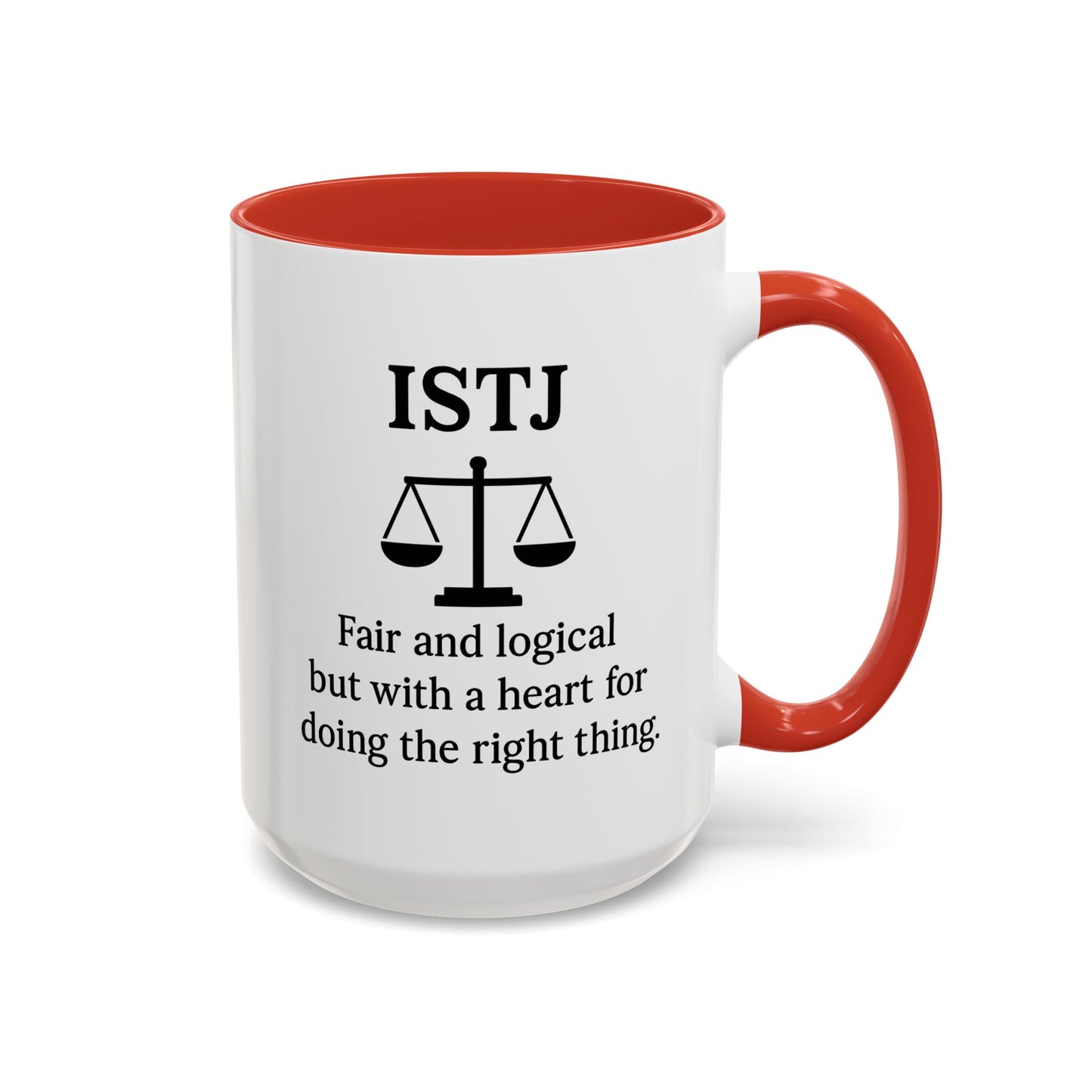 ISTJ Accent Coffee Mug - 15oz