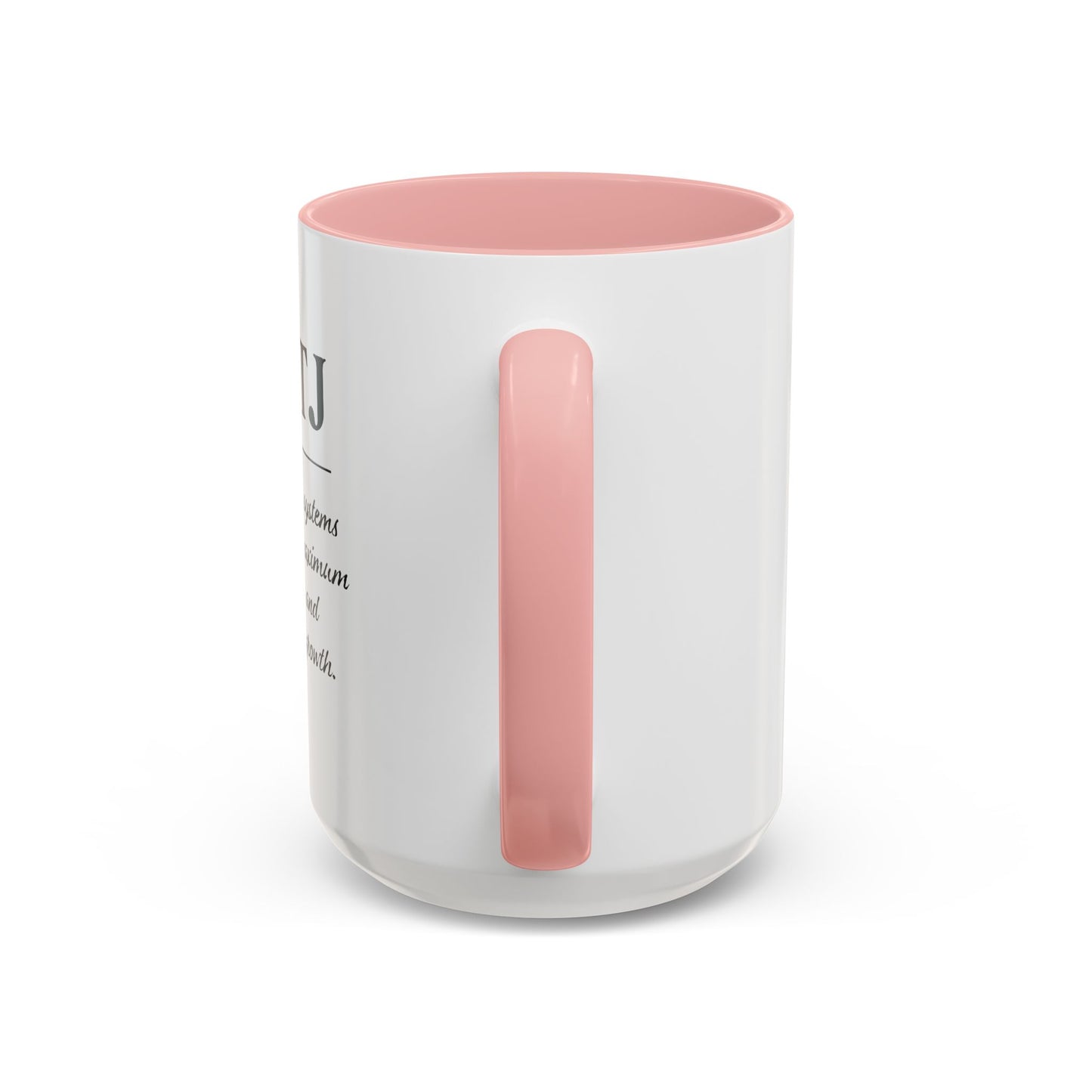 ENTJ Accent Coffee Mug - 15oz