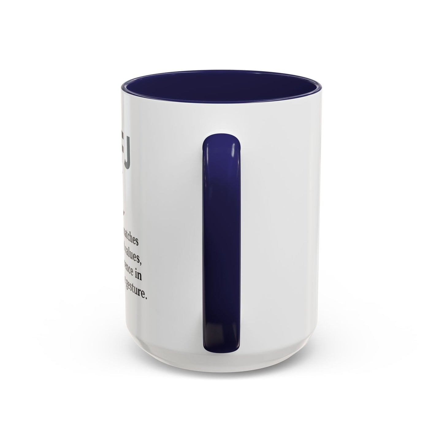 ISFJ Accent Coffee Mug - 15oz
