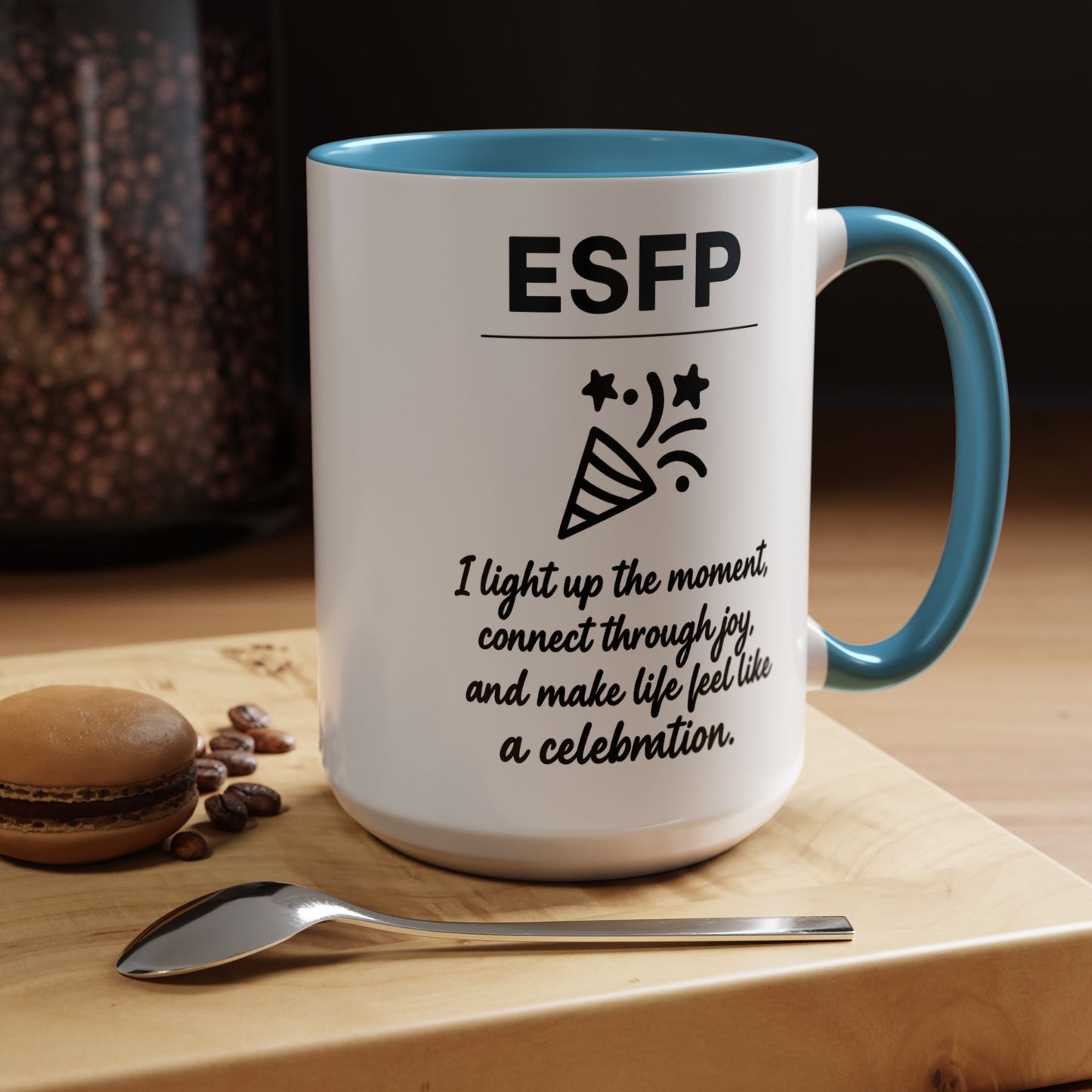 ESFP Accent Coffee Mug - 15oz