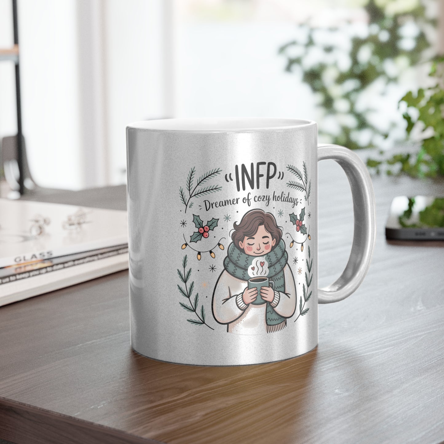 INFP Festive Metallica Holiday Mug - 11oz