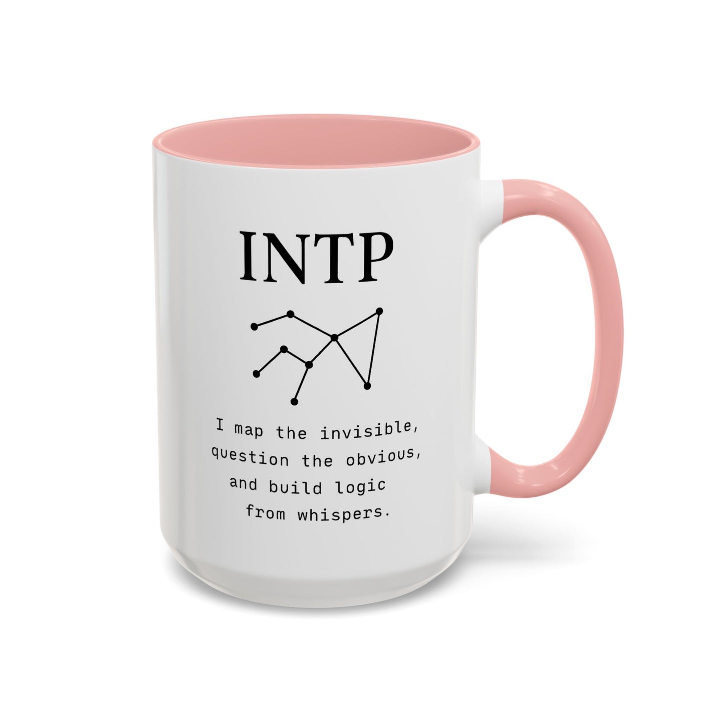 INTP Accent Mug – Guided by Stars, Fueled by Solitude
