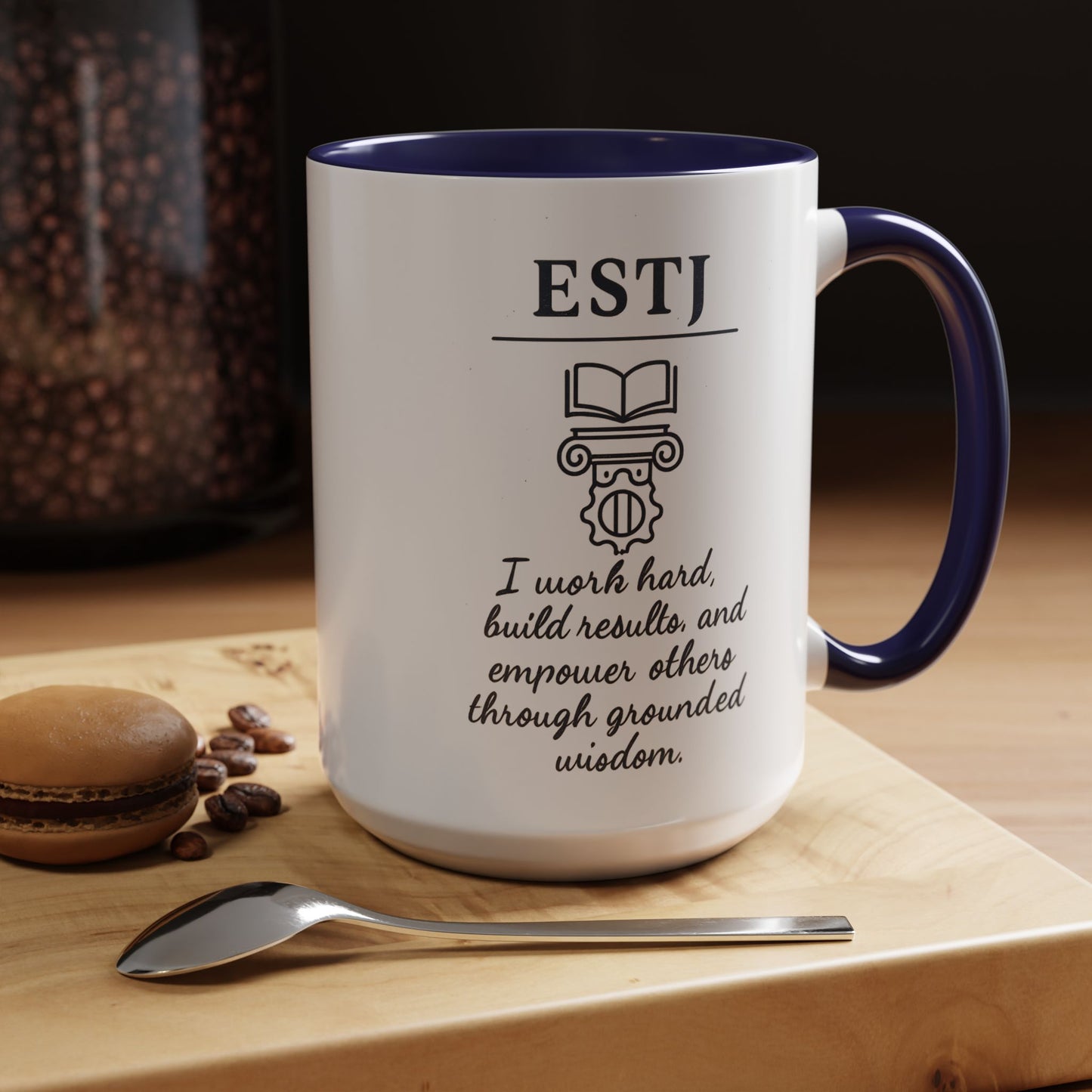 ESTJ Accent Coffee Mug - 15oz