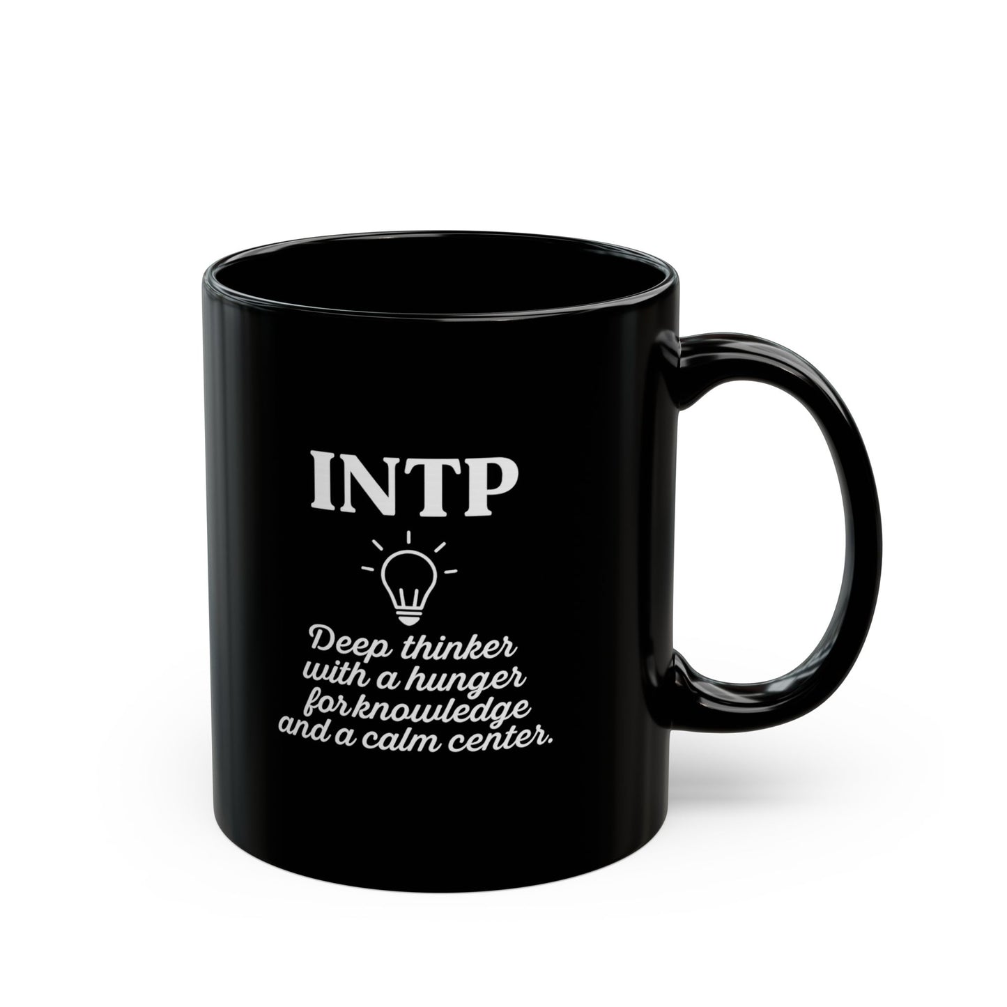 INTP Black Mug - 11oz