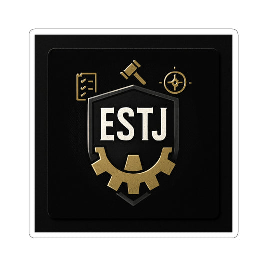 ESTJ Kiss-Cut Sticker