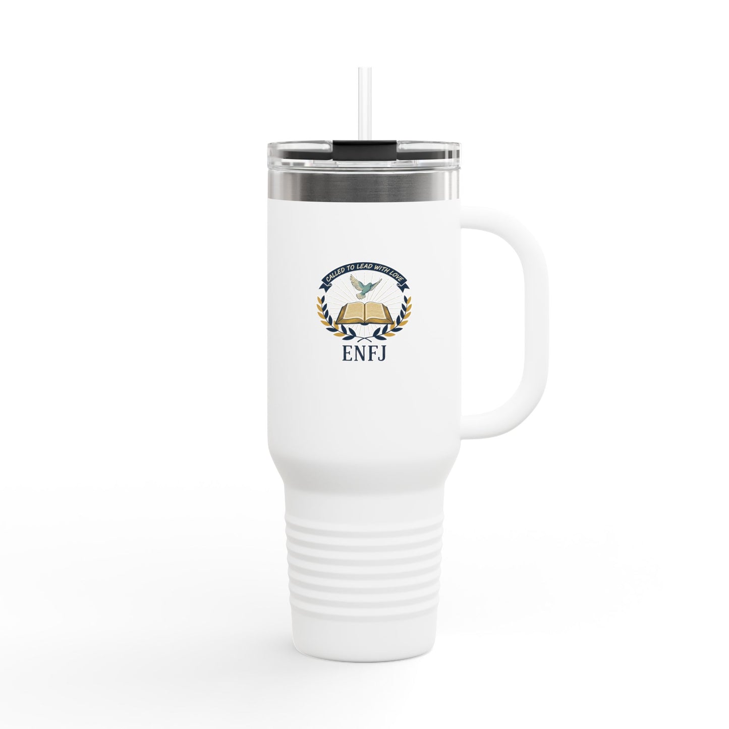 ENFJ Faith-Based Insulated Travel Mug - 40oz Coffee Tumbler