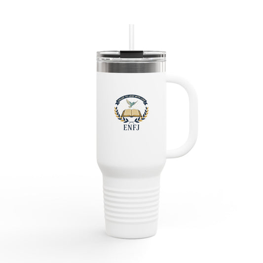 ENFJ Faith-Based Insulated Travel Mug - 40oz Coffee Tumbler